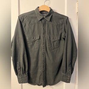 Filson western trim fit button down XS
